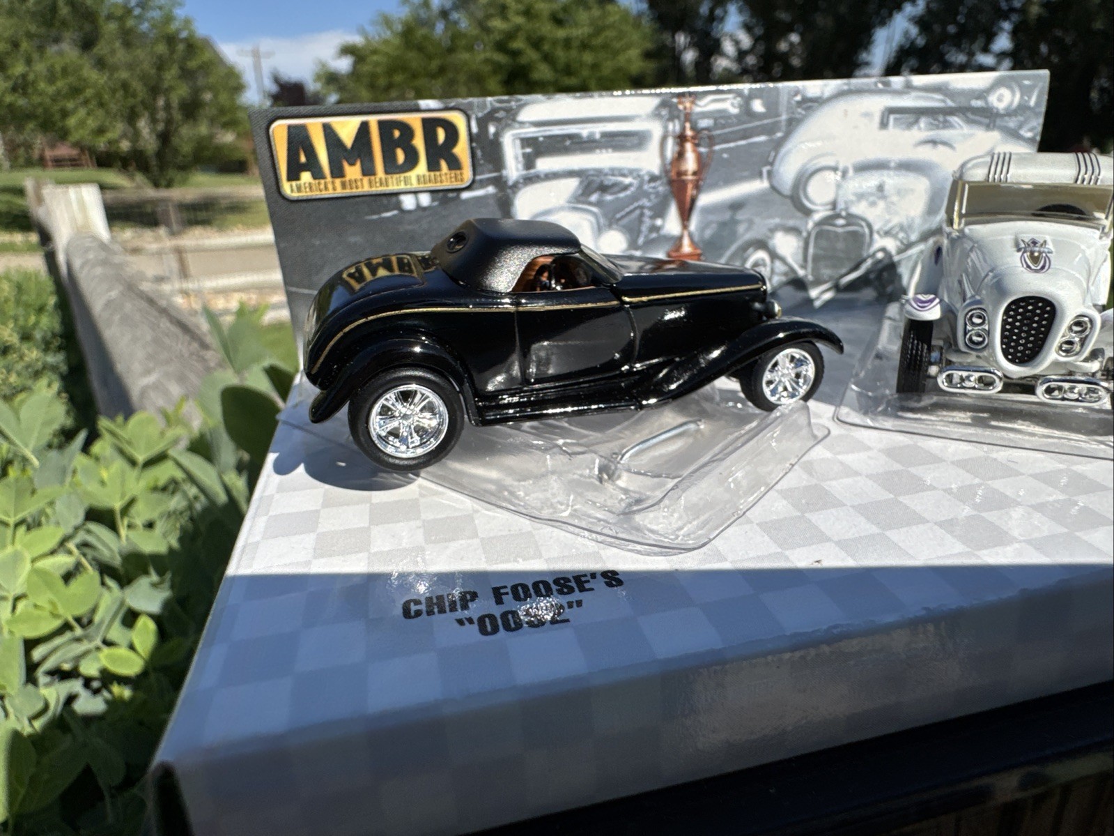 Hot Wheels AMBR America’s Most Beautiful Roadsters 2 Car Set 53825 2001 100%