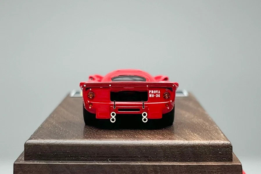 FERRARI 300 P4 COUPE #21 24H LE MANS 2ND 1967 RACE 1/64 RESIN CAR BY DMH 99 MADE
