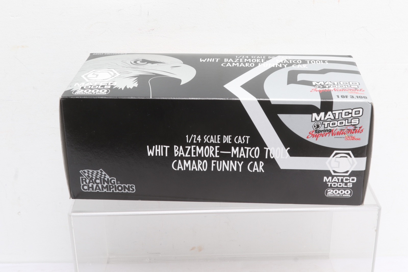 MATCO TOOLS WHIT BAZEMORE CAMERO FUNNY CARS 1:24 DIE CAST WBE2420R