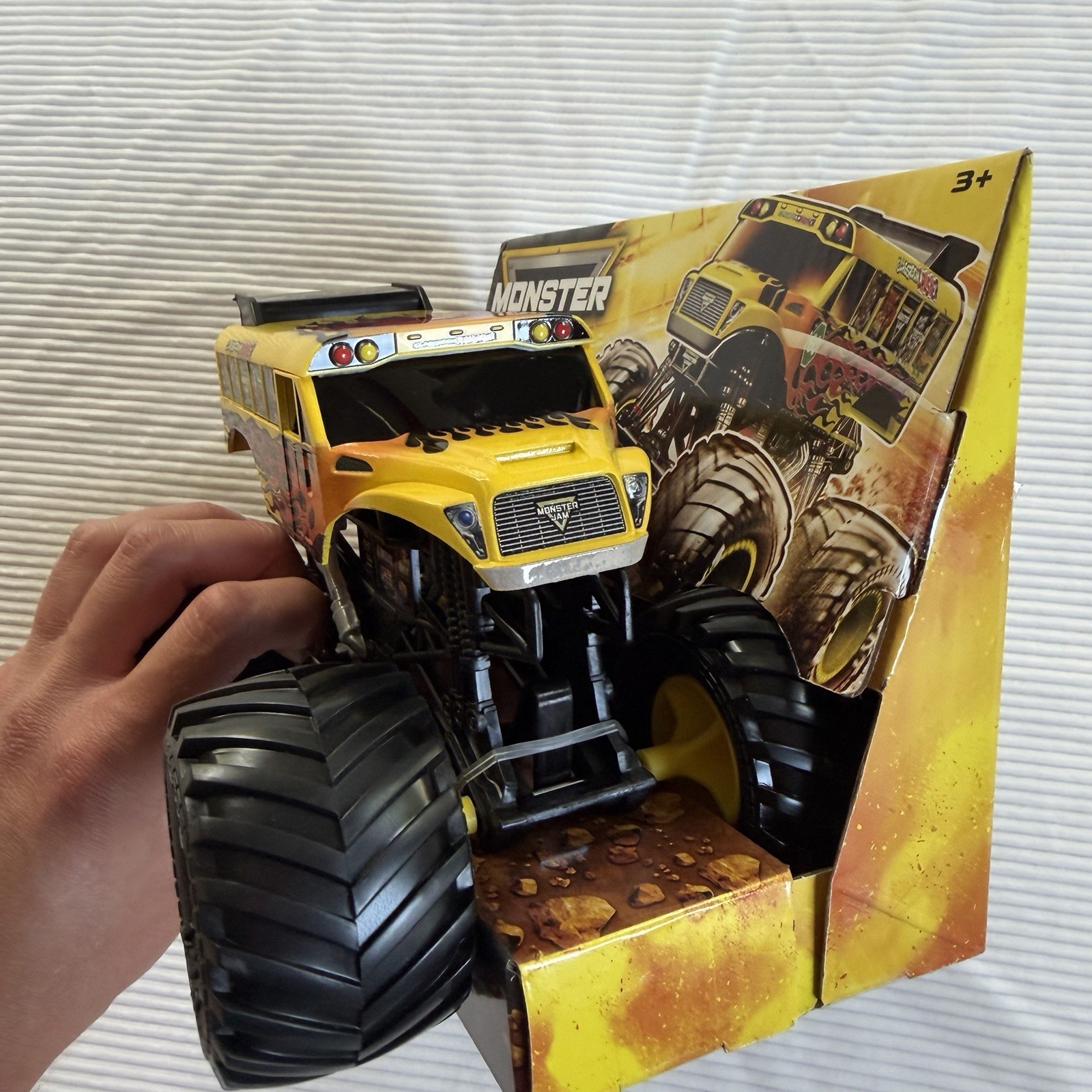 2026 Spin Master Series 28 Classroom Crusher 1:24 Scale Monster Truck NIB