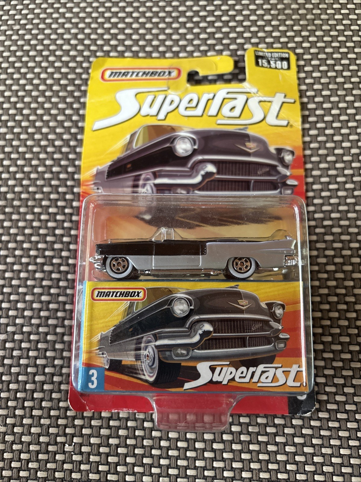 Matchbox Superfast #3 21956 Cadillac Eldorado Silver & Black NEW + FAST SHIPPING