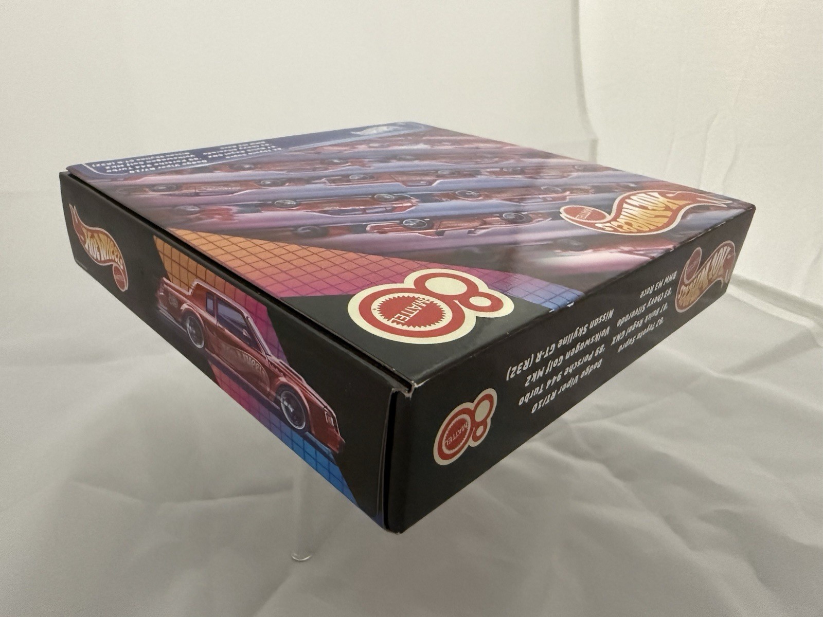 Hot Wheels Mattel 80th Anniversary Unopened 2025 Box Set of 8 Cars