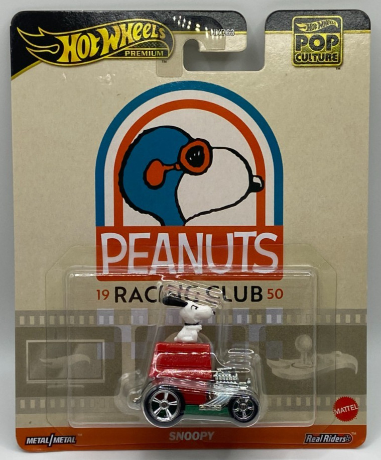 Hot Wheels Premium Pop Culture Peanuts Snoopy