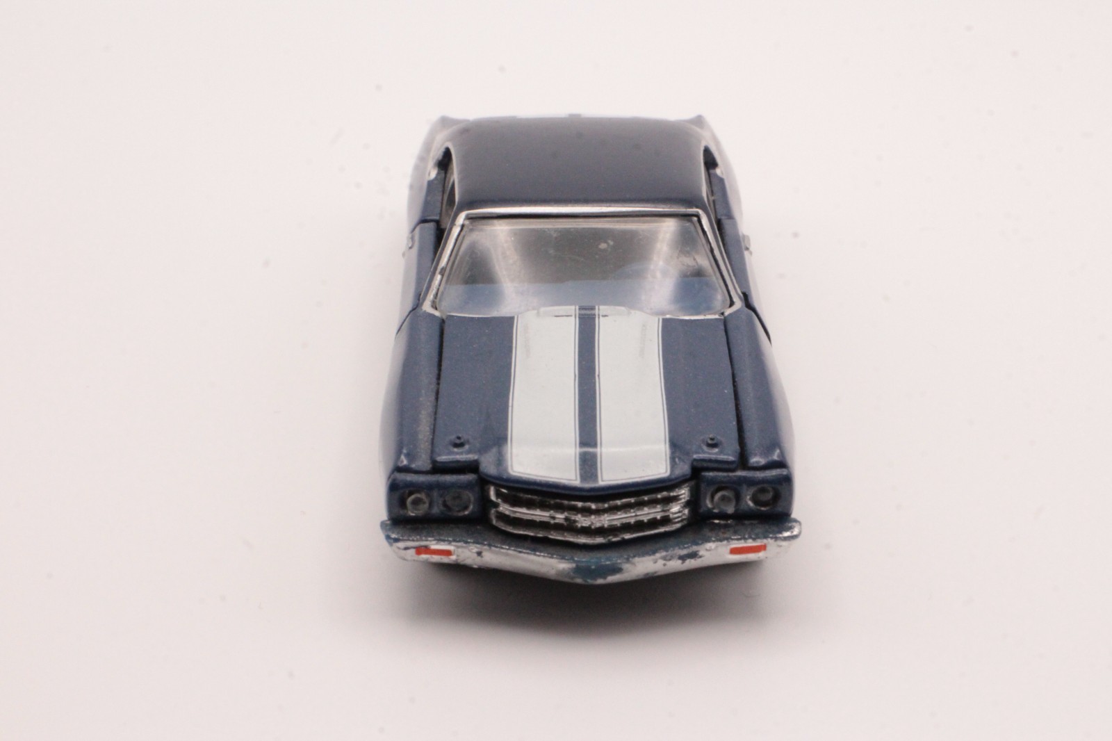 M2 Machines Detroit Muscle 1970 Chevrolet Chevelle SS 454 Blue White 1:64 Loose