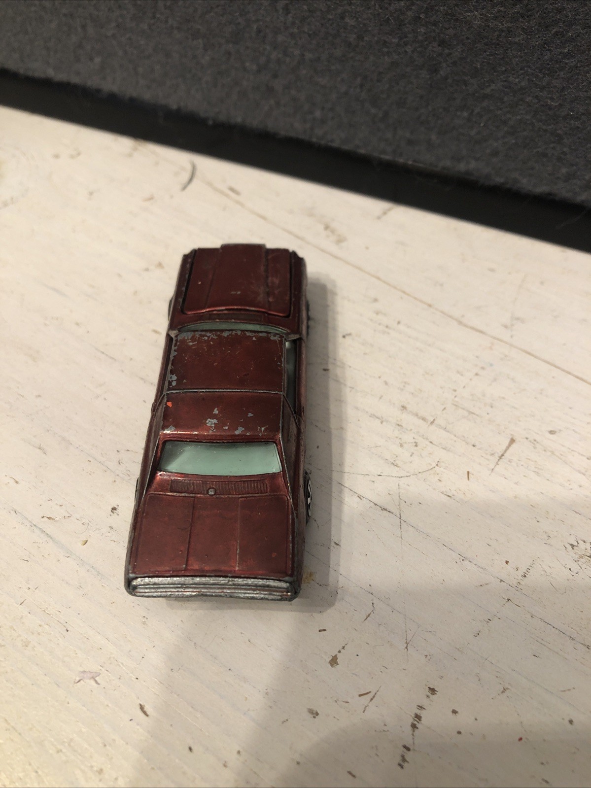 3 Vintage Johnny Lightning Topper 1969 1-Red,2-bronze Custom Thunderbird Redline