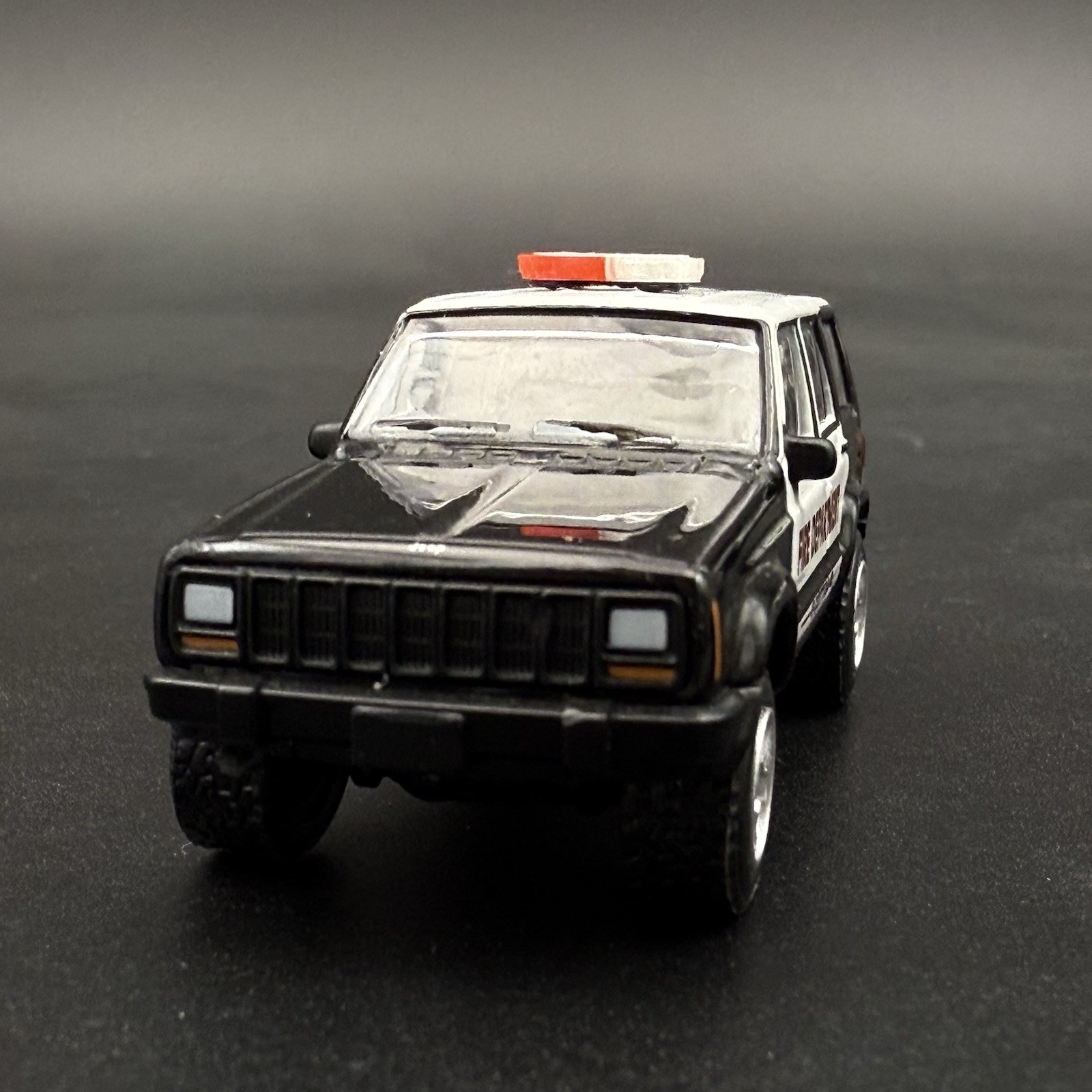 2 Pack 1/64 Mini Whelen Edge Red Clear Lightbar Gray Top Cover Police Fire EMS