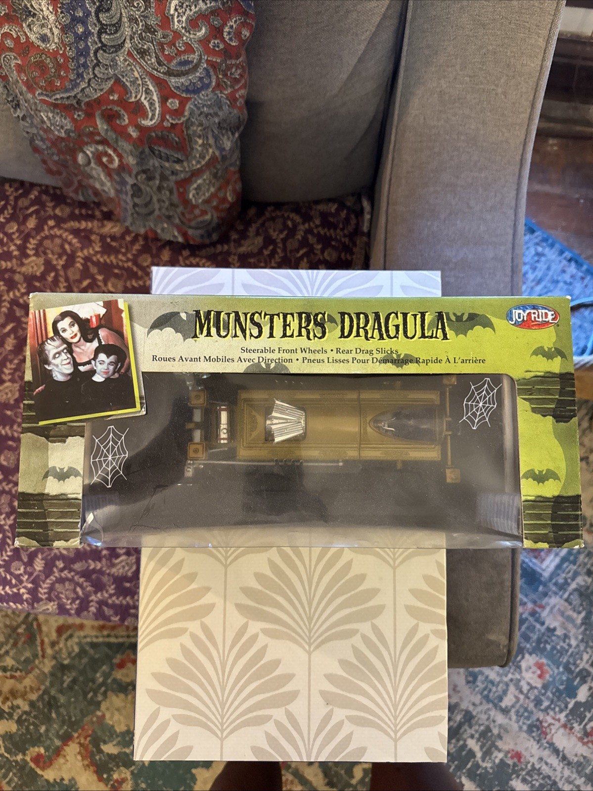 Ertl American Muscle The Munsters Dragsters Dragula 1:18 Diecast – Gold