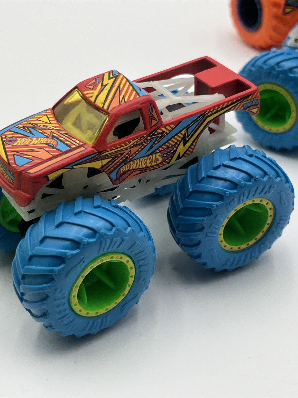 Monster Truck 12-Piece Lot Spinmaster Monster Jam & Hot Wheels Monster Trucks