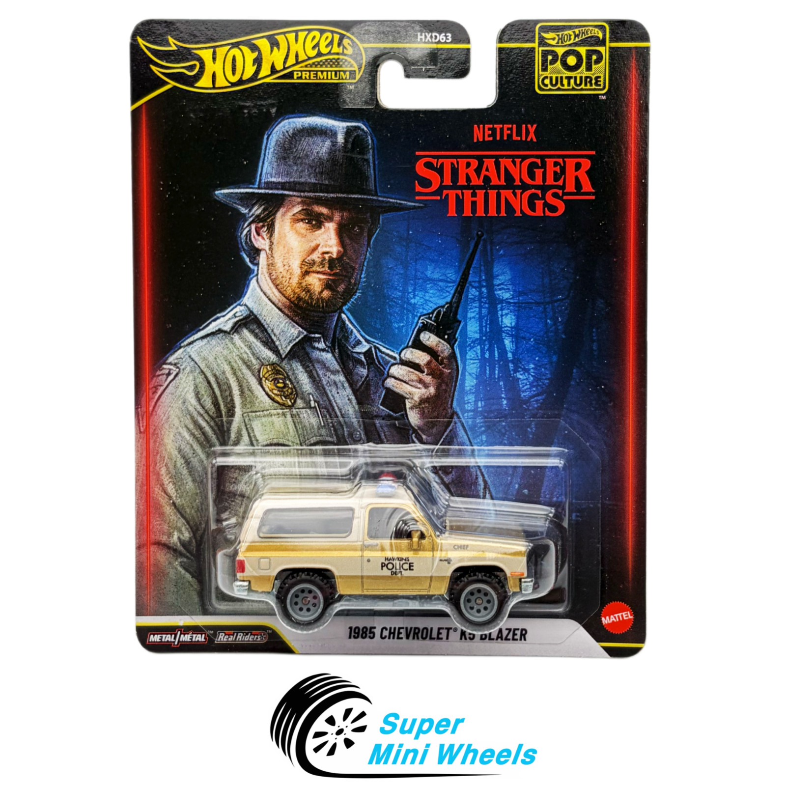 Hot Wheels Pop Culture – Stranger Things – 1985 Chevrolet K5 Blazer