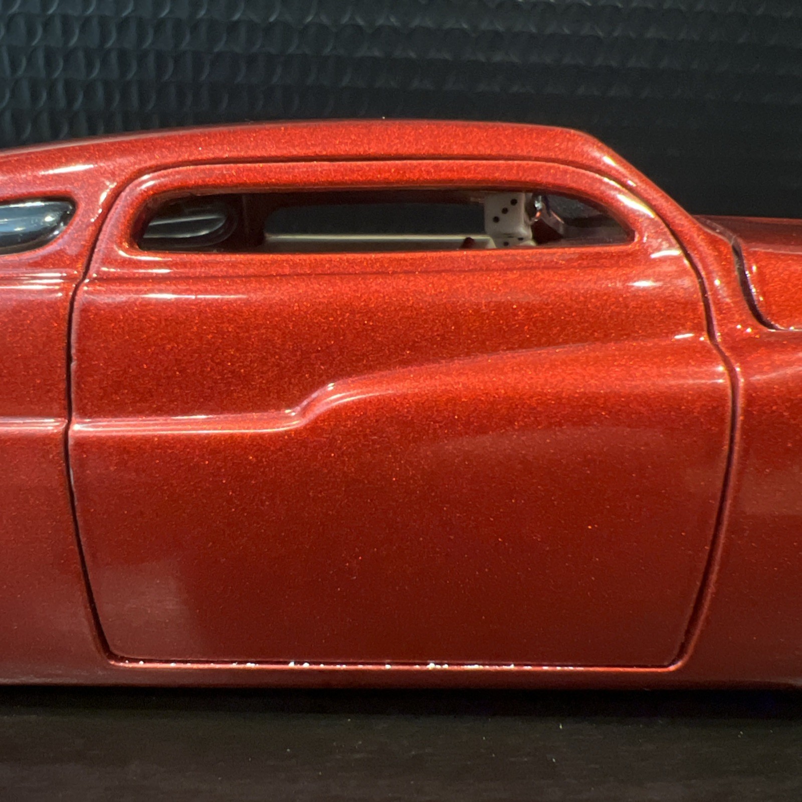 Vintage 2004 Jada 1:24 1951 Mercury Custom Coupe Dub City Old Skool Red Clean