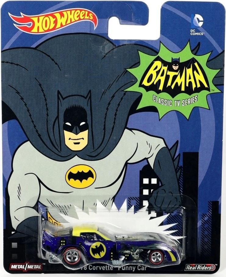 Hot Wheels Pop Culture Batman-Cast 6-Pack