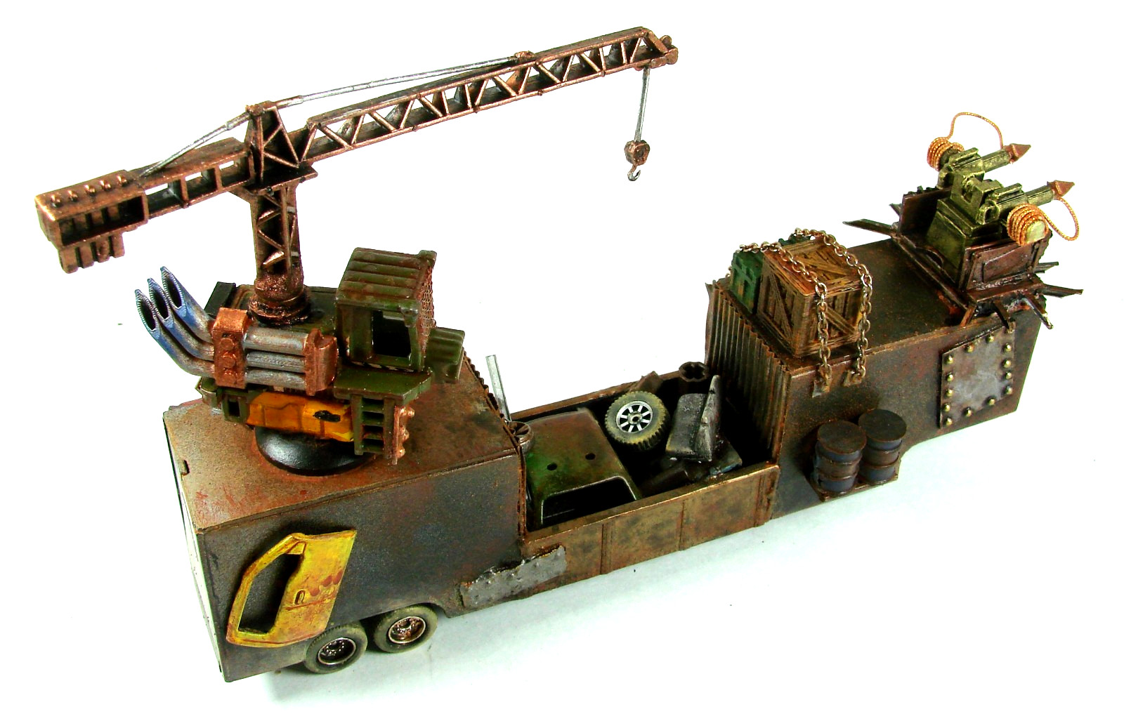 Gaslands War Rig Metal Scapper Custom Diecast 1/80 Mad Max Wastelands