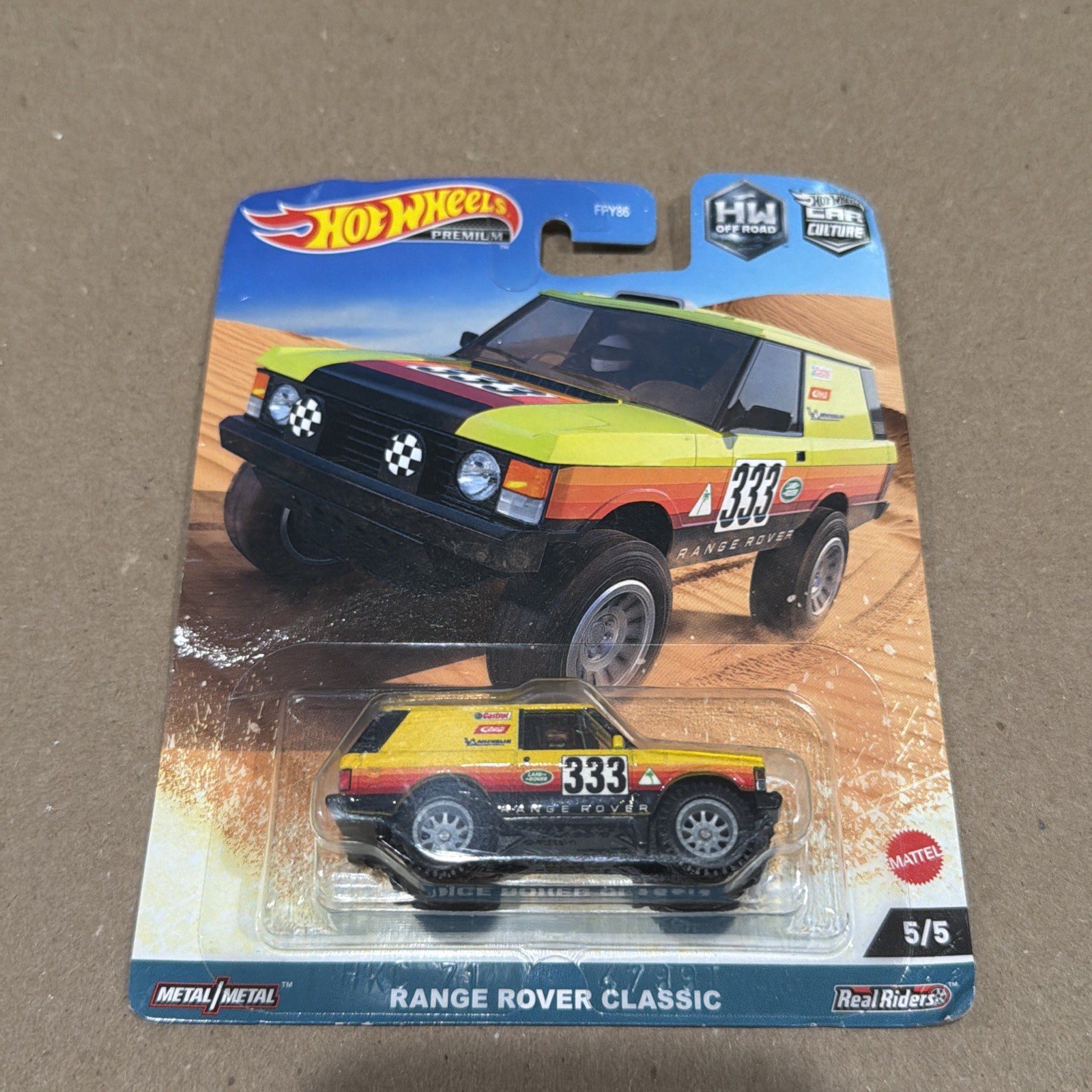 2023 Hot Wheels Car Culture HW Off Road #5 Range Rover Classic