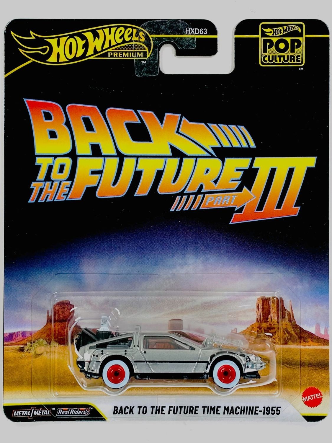 Hot Wheels Premium – Pop Culture Back To The Future Time Machine-1955 (BBJHW94)