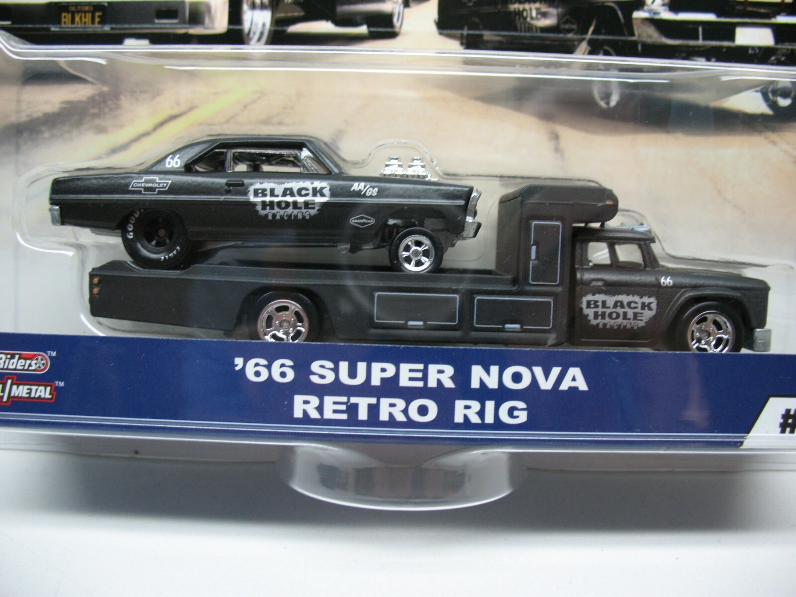 HOT WHEELS 2019 TEAM TRANSPORT CAR CULTURE ’66 SUPER NOVA RETRO RIG CASE D