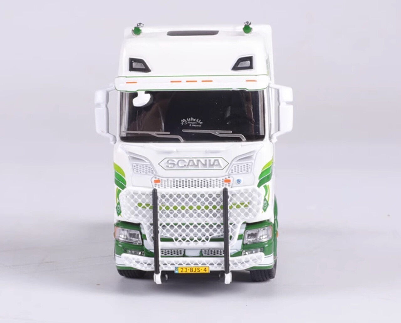 GB GCD 1:64 Green Scania S730 Tractor Unit Truck Model Diecast Collect Car