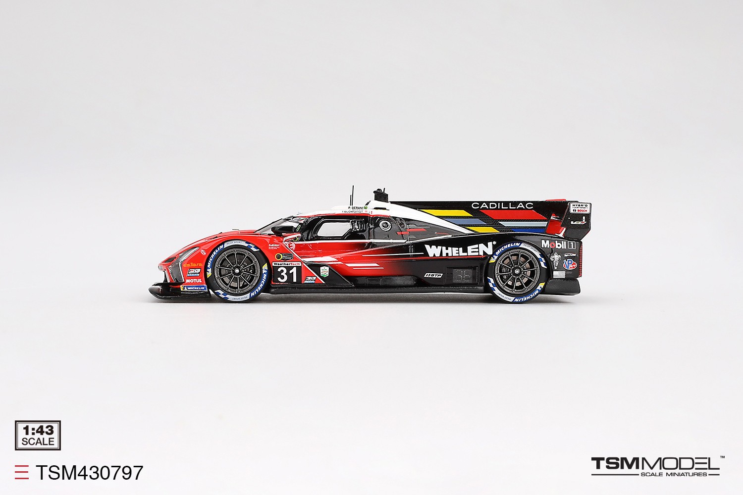 TSM-Model Cadillac V-Series.R – Whelen – 2024 24hrs Daytona 1:43 Car TSM430797
