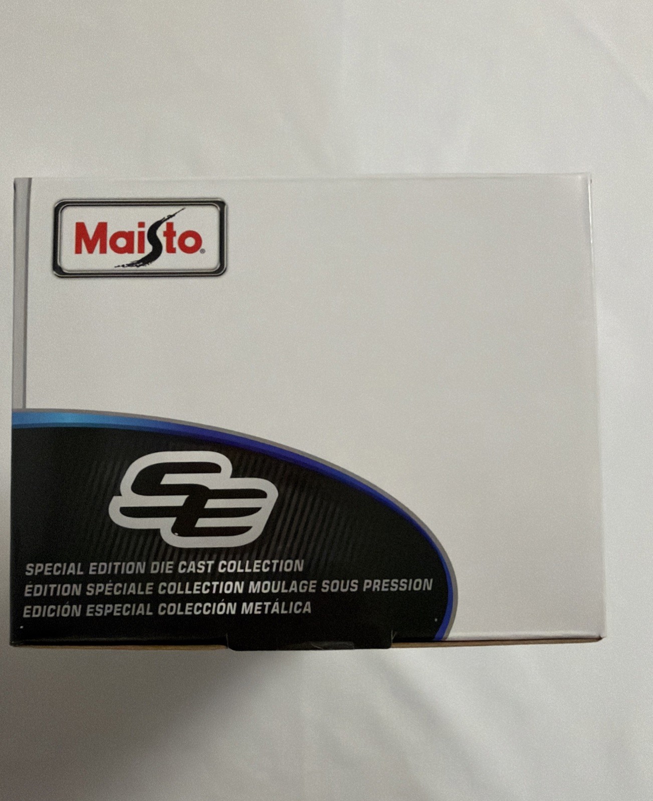 Maisto 1:18 1974 Chevrolet C10 Cheyenne Super Pickup Truck Blue Black Stripe New