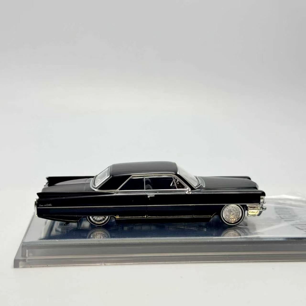 97M 1:64 1964 Coupe Coupe DeVille LowRider Diecast Model Car