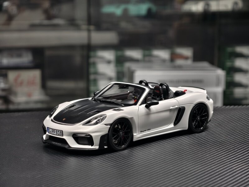 NOREV 1:18 Porsche 718 Spyder RS 2023 Convertible Car Model