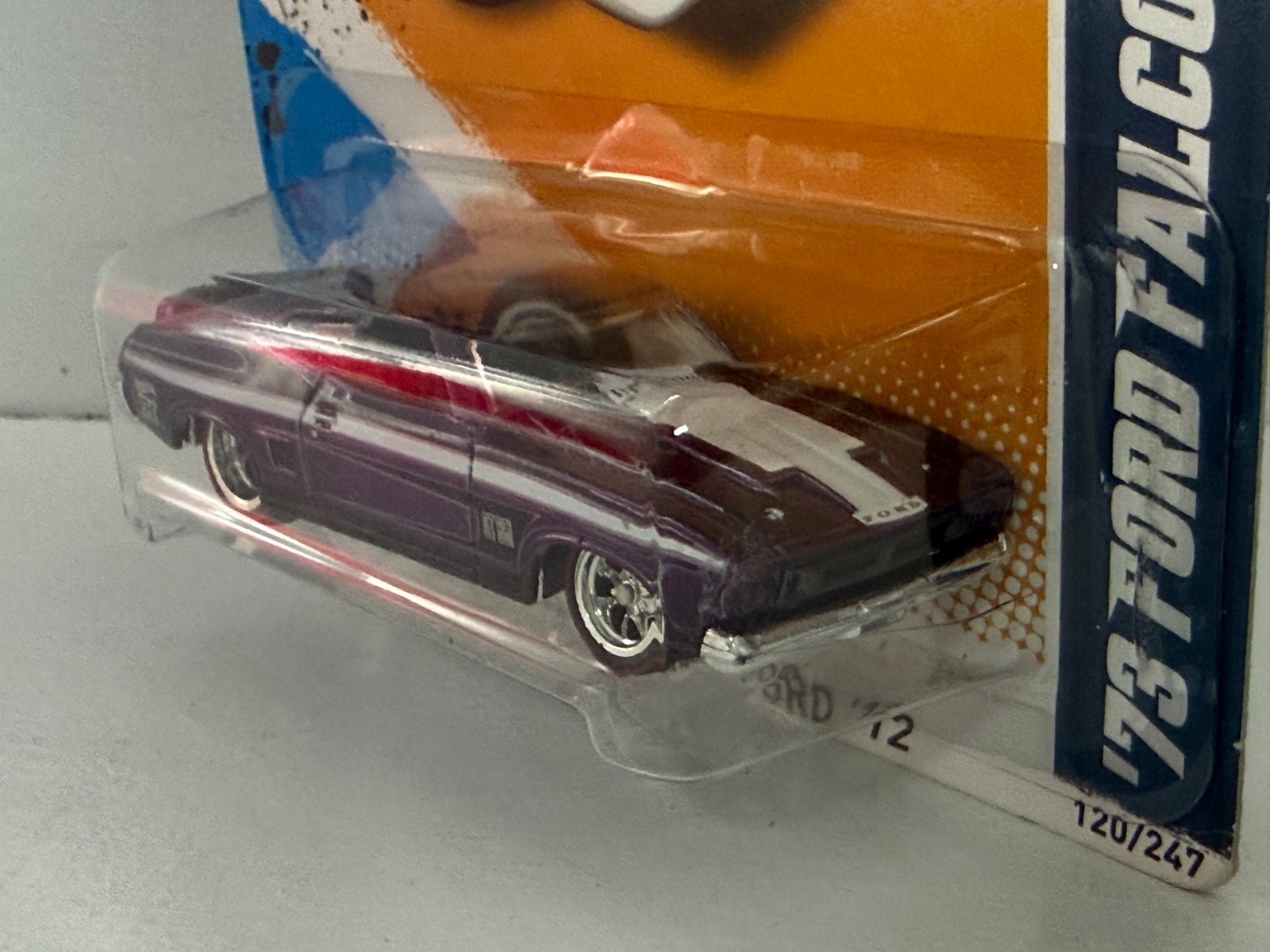 2012 HOT WHEELS SUPER TREASURE HUNT MUSCLE MANIA 10/10 ’73 FORD FALCON XB 1:64