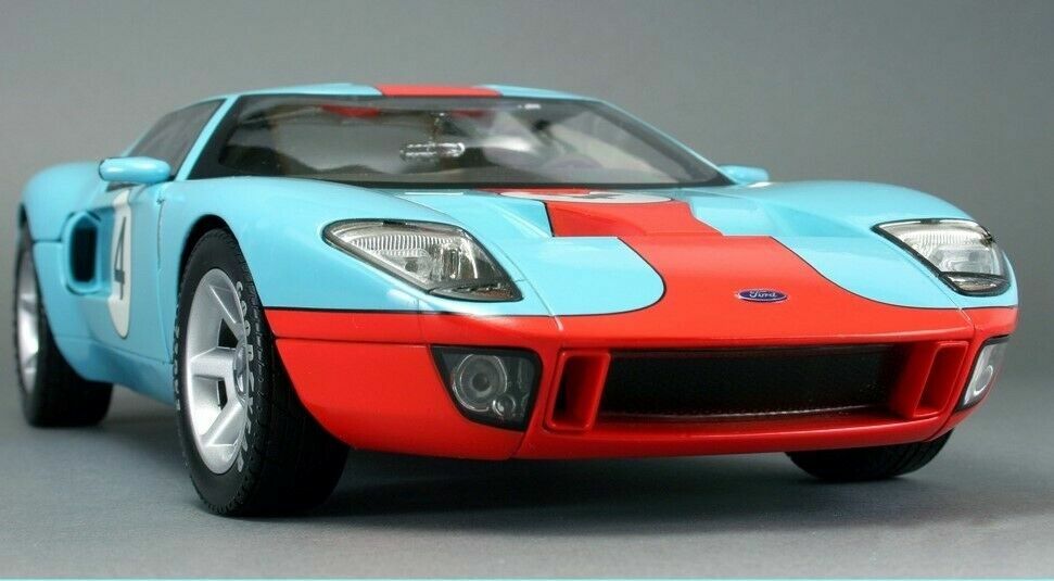 Ford GT40 Classic Custom Built Metal Model 1 18 Hot Rod 24 Race Promo Car 12