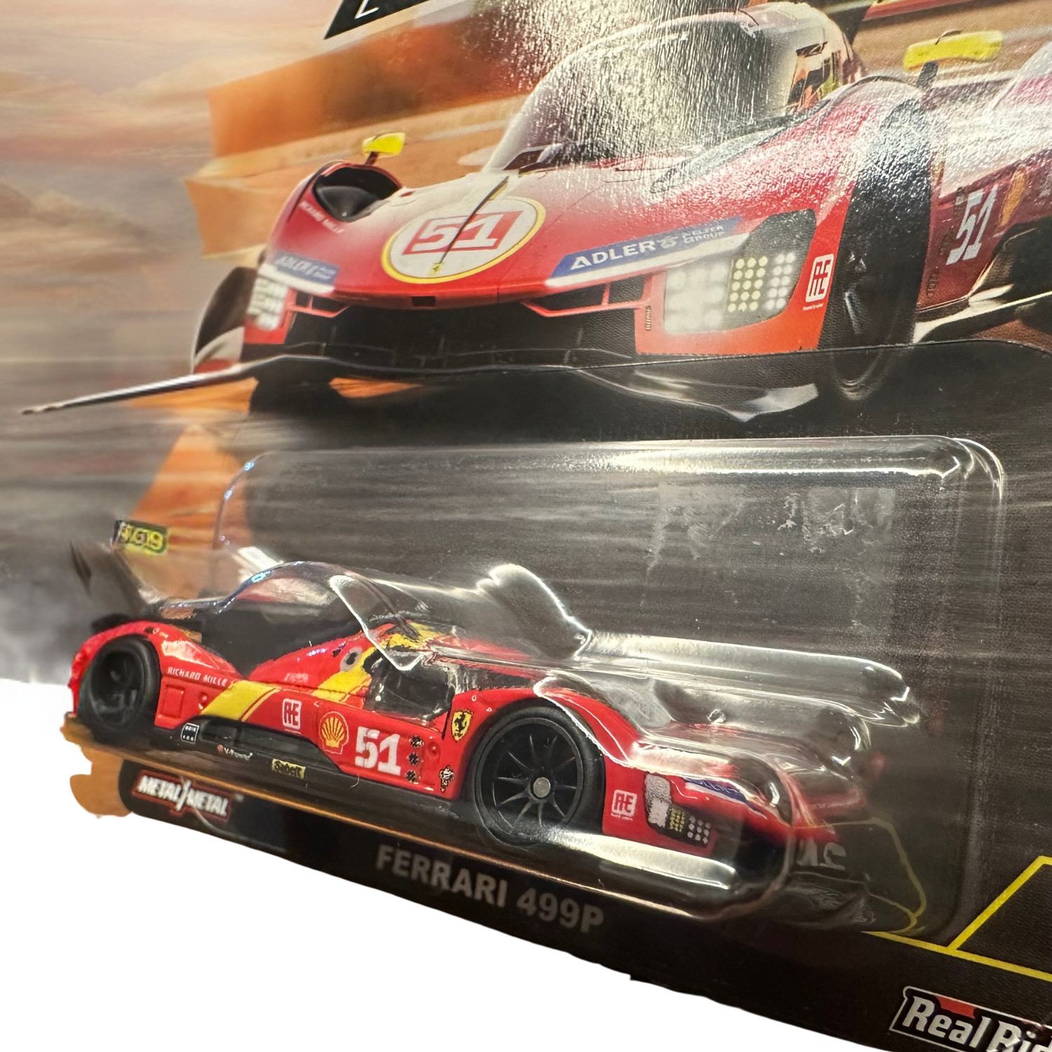 Hot Wheels Premium Circuit Legends Car Culture Ferrari 499P #51 2/5 + Protector