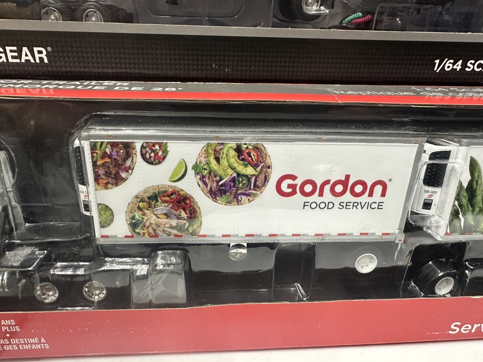 DCP/FirstGear 1/64 Gordon Food Service Volvo DayCab w/ThermoKing Pups #34168