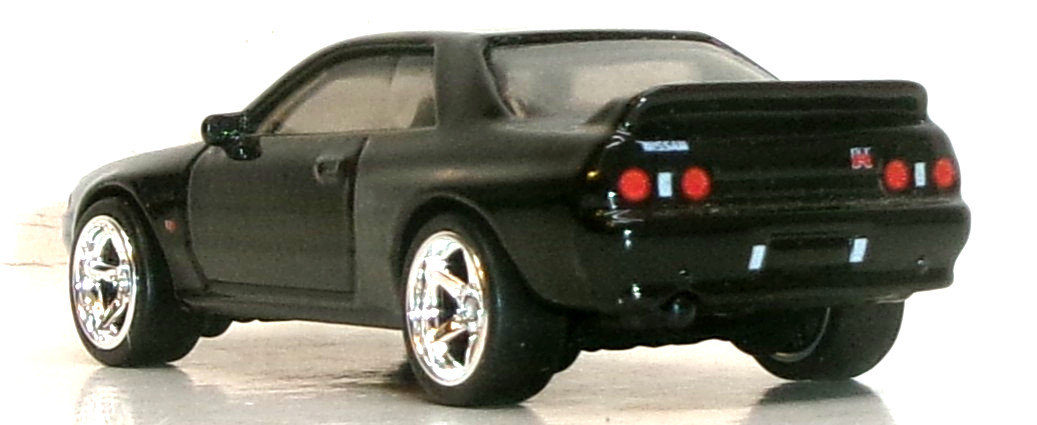 LOOSE 2026 HOT WHEELS BLACK NISSAN SKYLINE GT-R R32 WHEEL SWAP REAL RIDERS