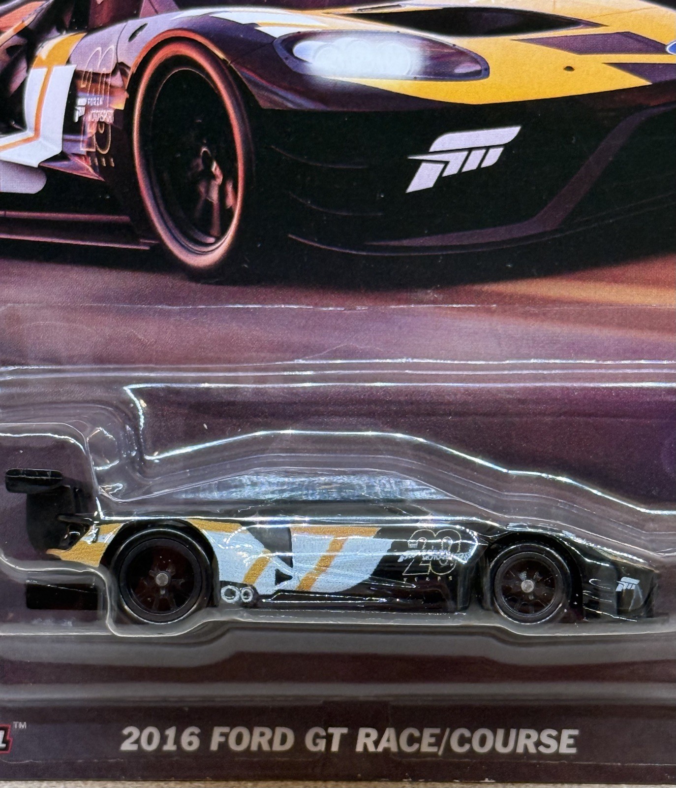 NEW 2025 Hot Wheels Premium 2016 Ford GT Race Course 20 Years Forza Pop Culture