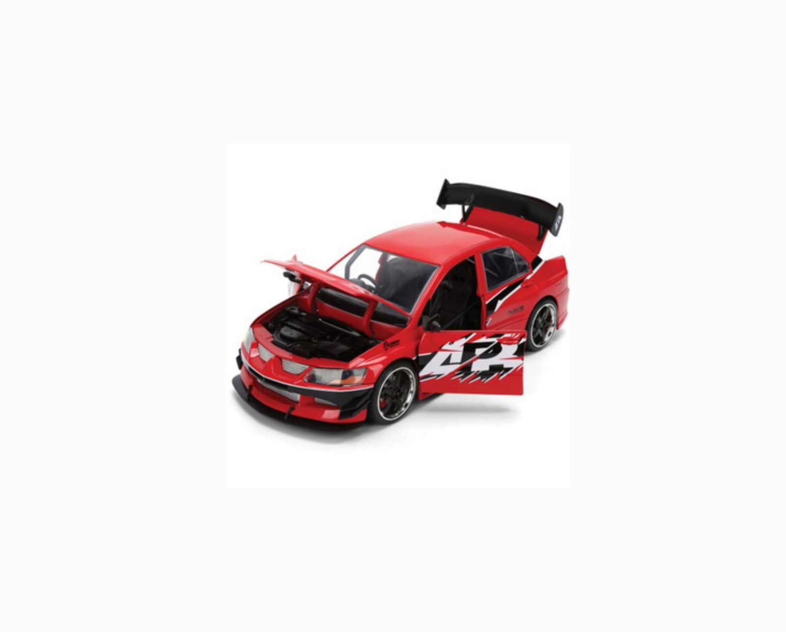 36208 By Jada 1:24 Sean’s Mitsubishi Lancer Evolution IX Red 1/24 Scale