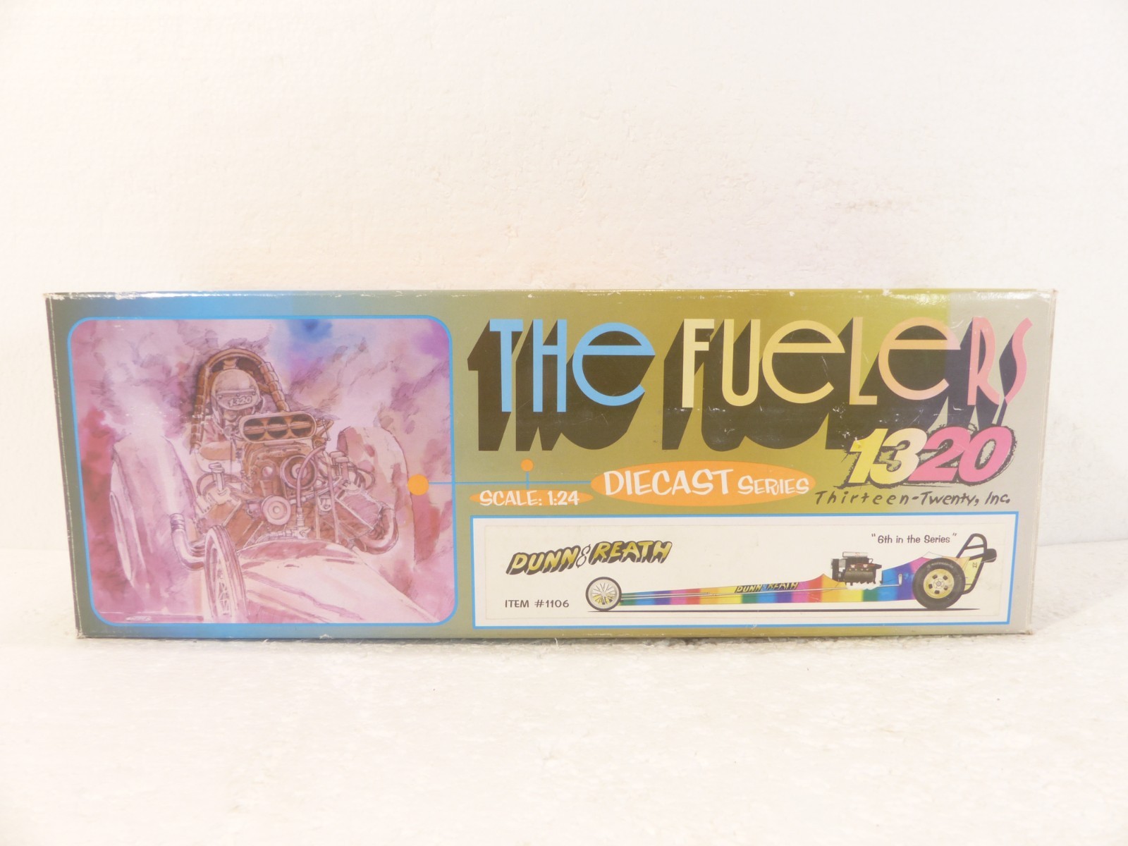 The Fuelers 1320 1:24 Scale Diecast Series Dunn & Reath Dragster #1106 w/ Box!