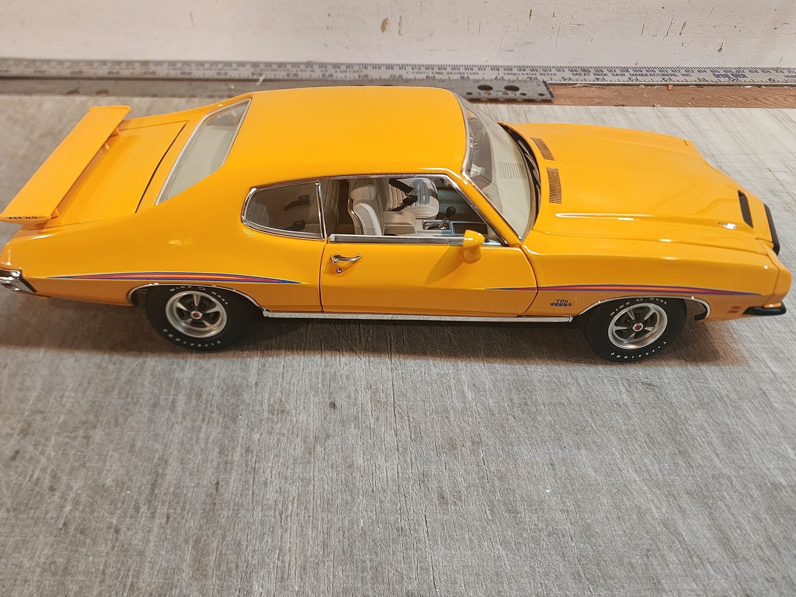 ACME 1:18 1971 PONTIAC GTO JUDGE – LAST RAM AIR MADE – A1801224-LAST 3 AVAILABLE