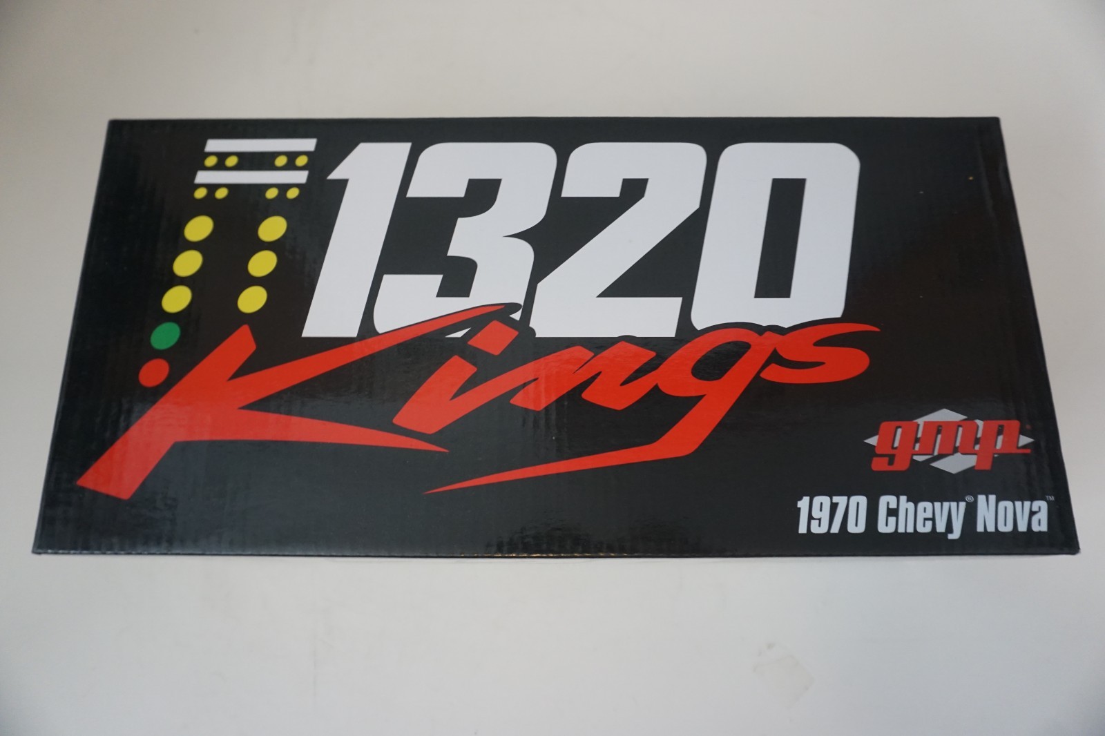 1/18 Greenlight 1320 Kings 1970 Chevy Nova Black (1197)