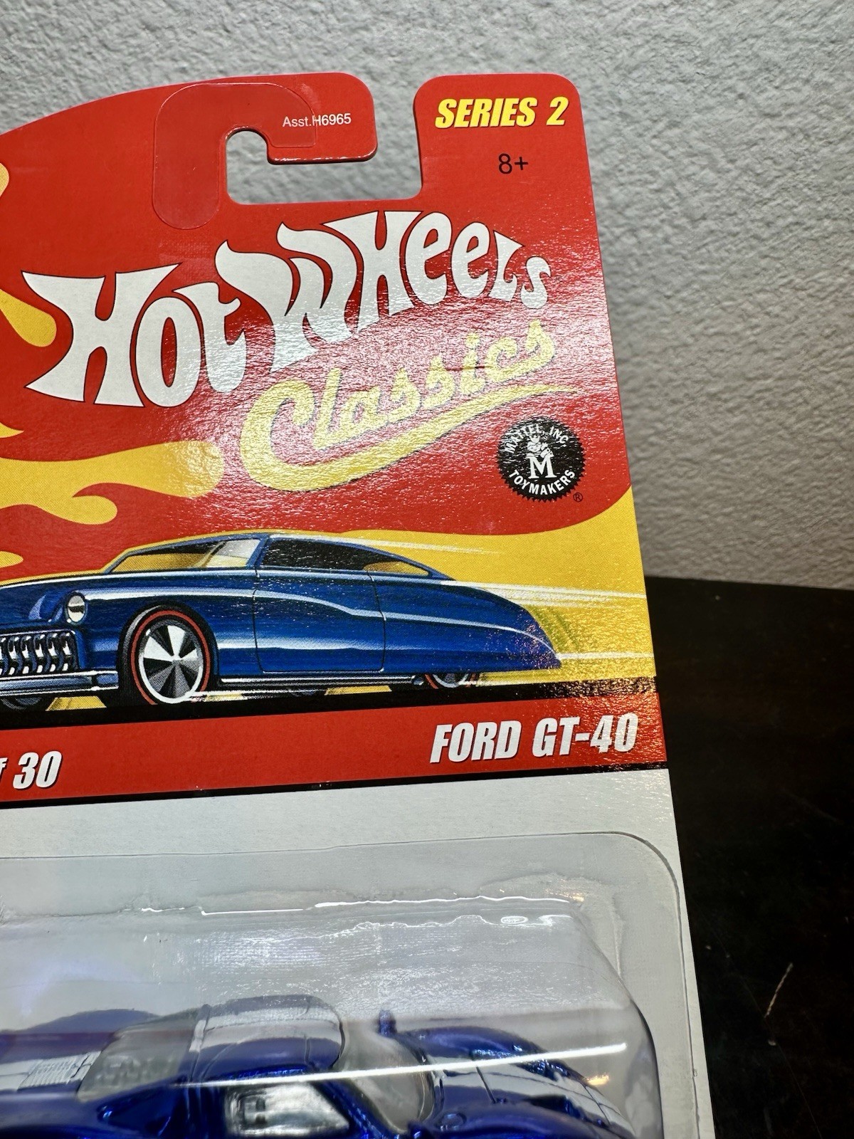 Hot Wheels Classics Series 2 Ford GT-40 Dark Blue