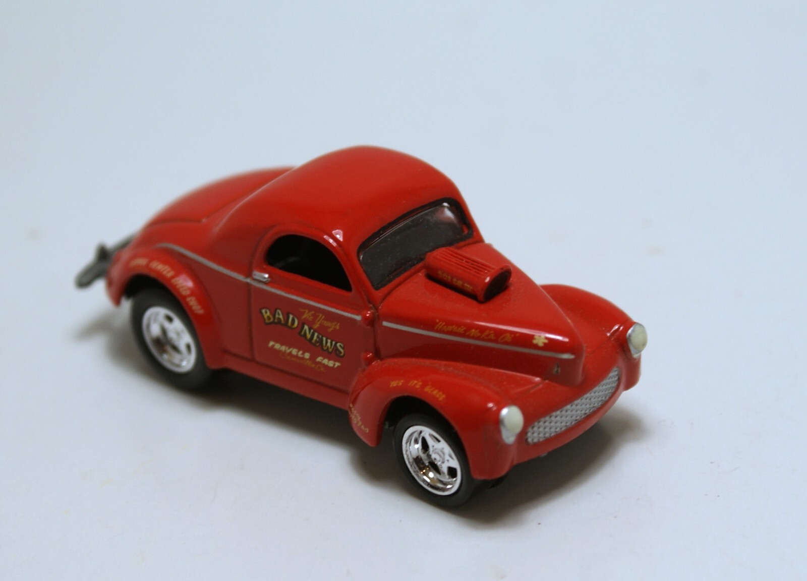 JL ’40 WILLYS VIC YOUNG’S “BAD NEWS TRAVELS FAST” NHRA GASSER DRAGSTER LIMITED