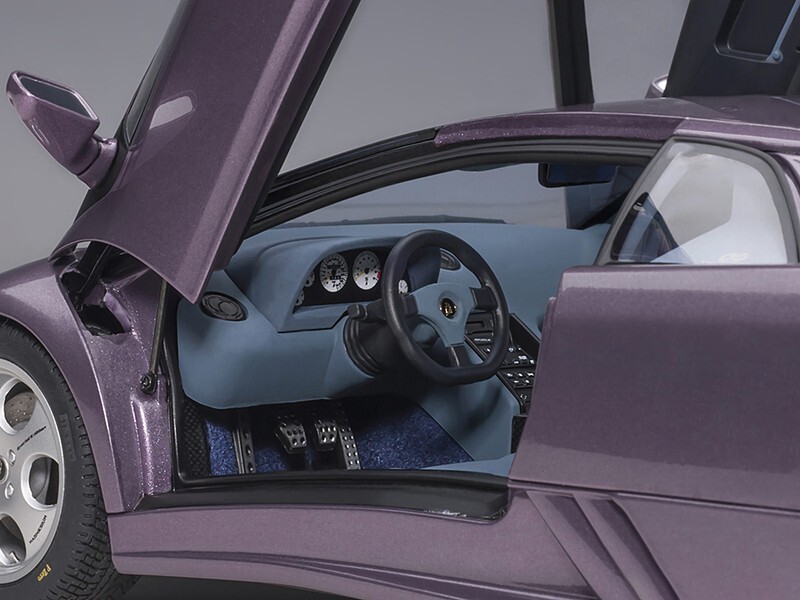 LAMBORGHINI DIABLO SE30 JOTA VIOLA PURPLE 1/18 MODEL CAR BY AUTOART 79142