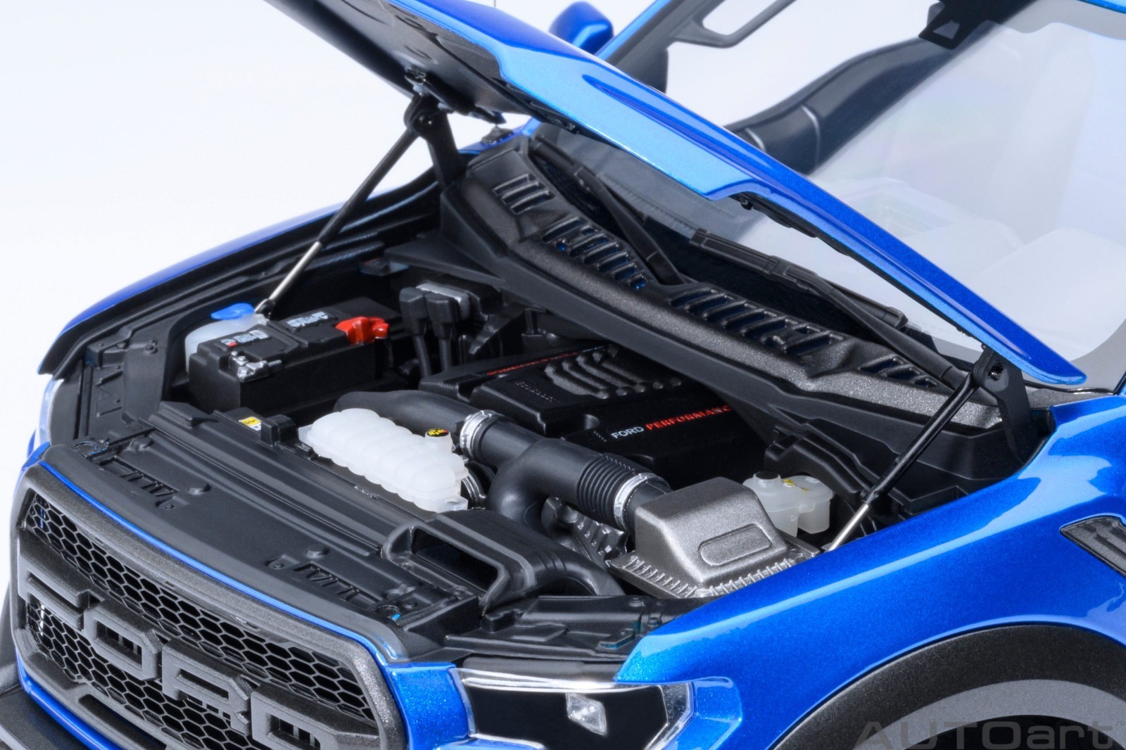 2019 FORD F-150 RAPTOR PICKUP VELOCITY BLUE 1/18 MODEL BY AUTOART 72949