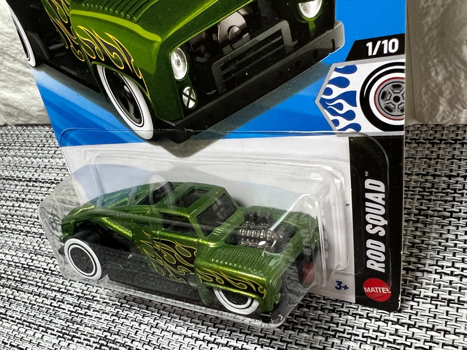 Hot Wheels Rod Squad 1/10 Erikenstein Rod 117/250 Green