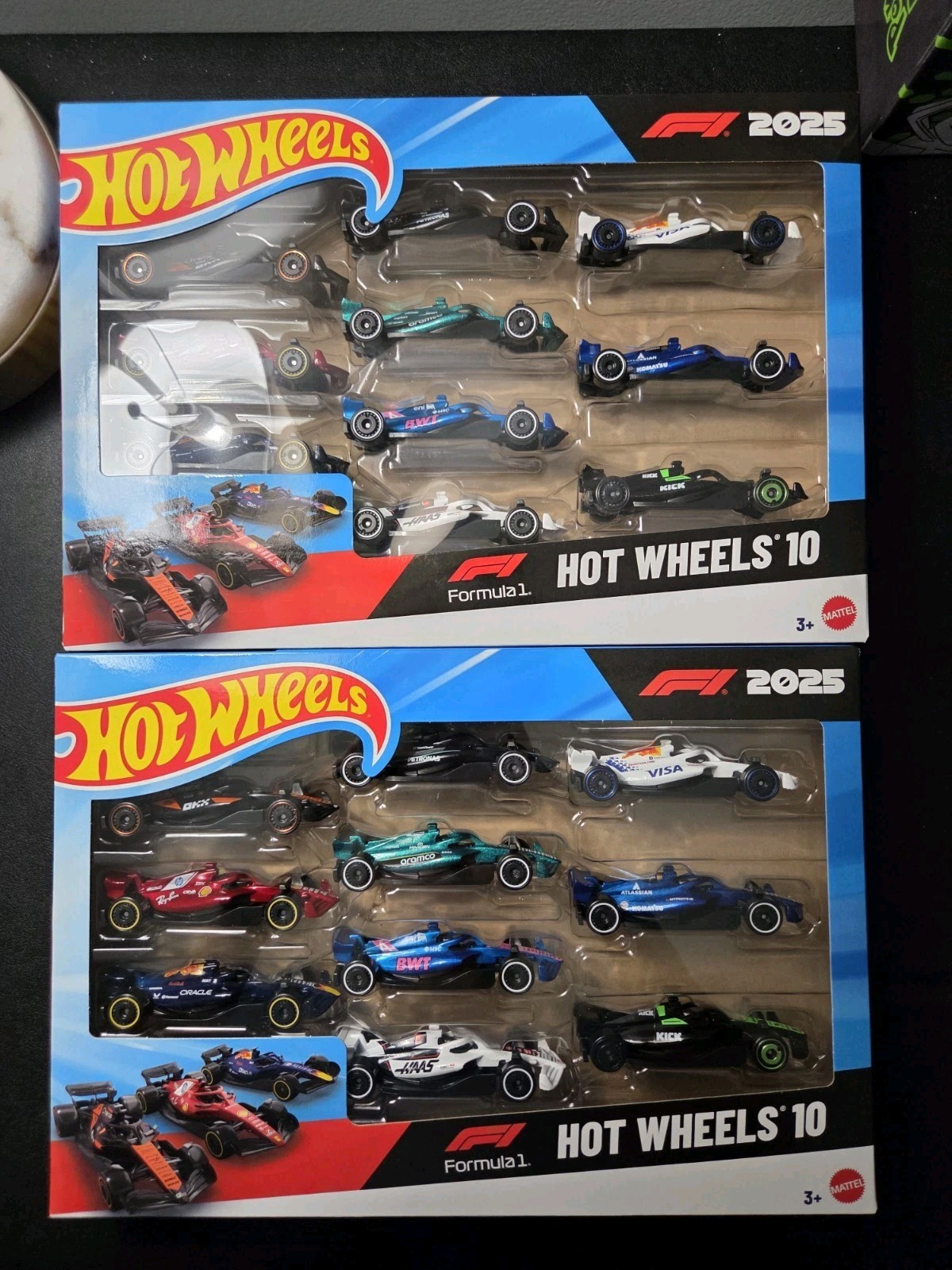 Hot Wheels Formula 1 2025 Racing Team 10-Pack Lot Of 2