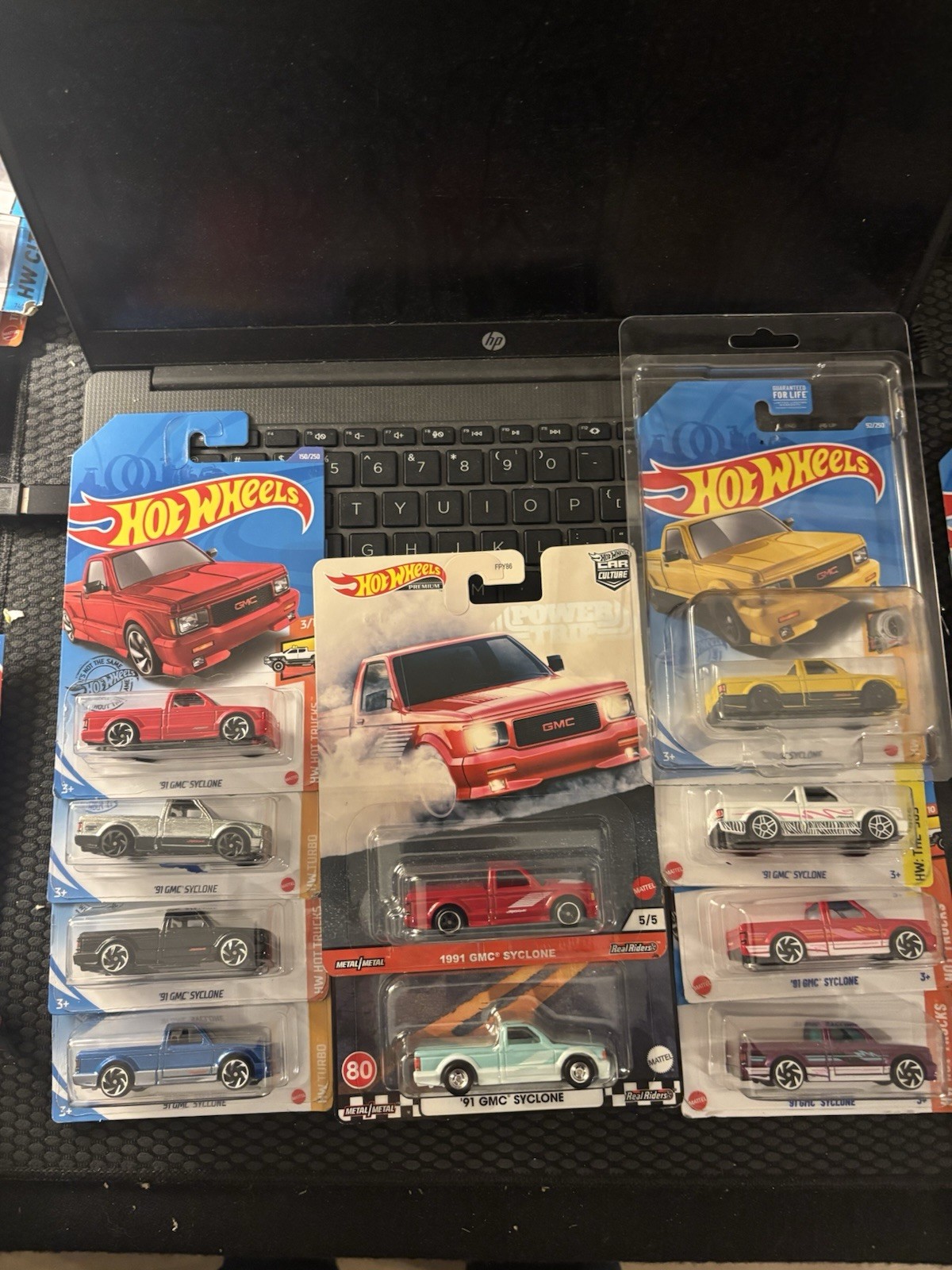 Hot Wheels GMC Cyclone Premium Zamac Kroger Exclusive Lot Of 10