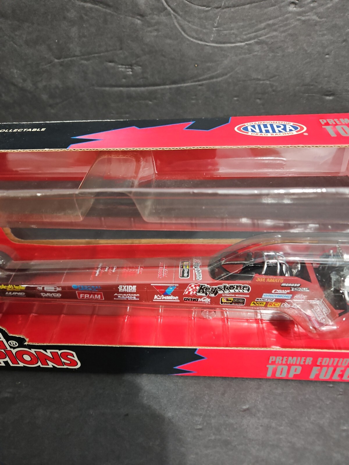 1997 Racing Champions Premier 1/24 Keystone Top Fuel NHRA DRAGSTER Joe Amato