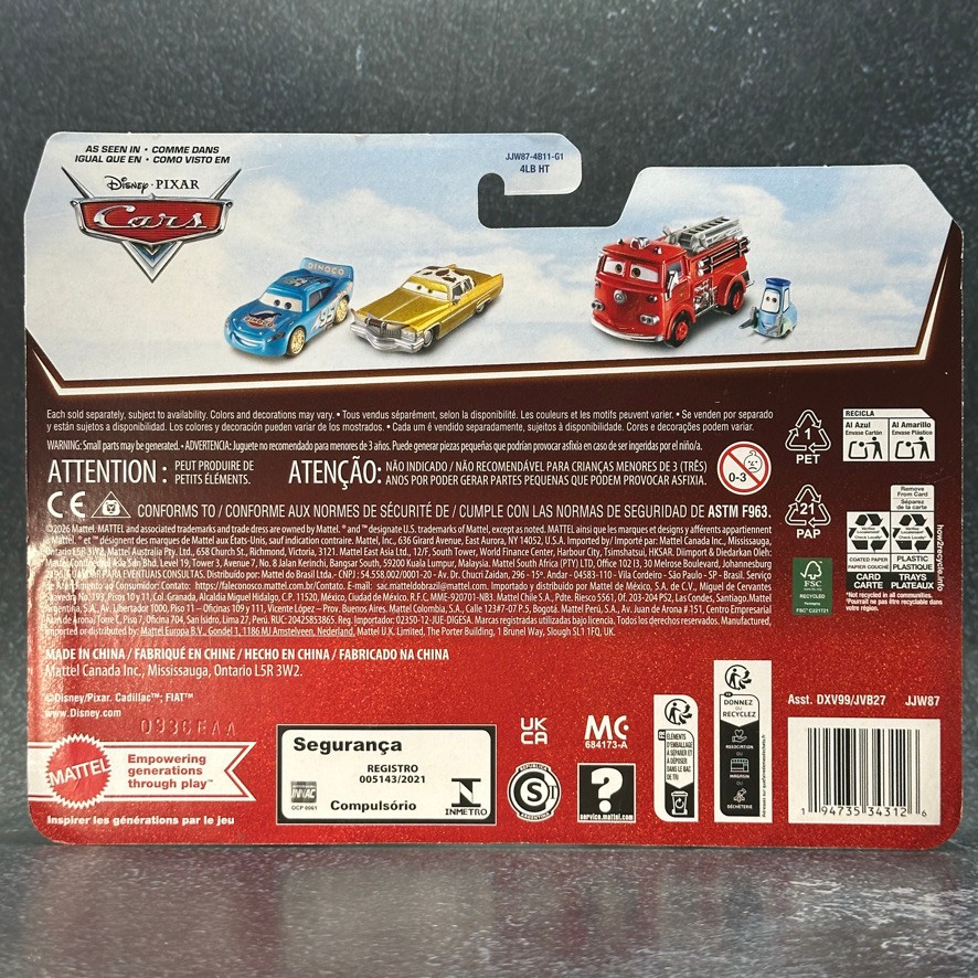 2026 TOY STORY 20th Anniversary 2-Pack WOODY & BUZZ LIGHTYEAR Disney-Pixar CARS