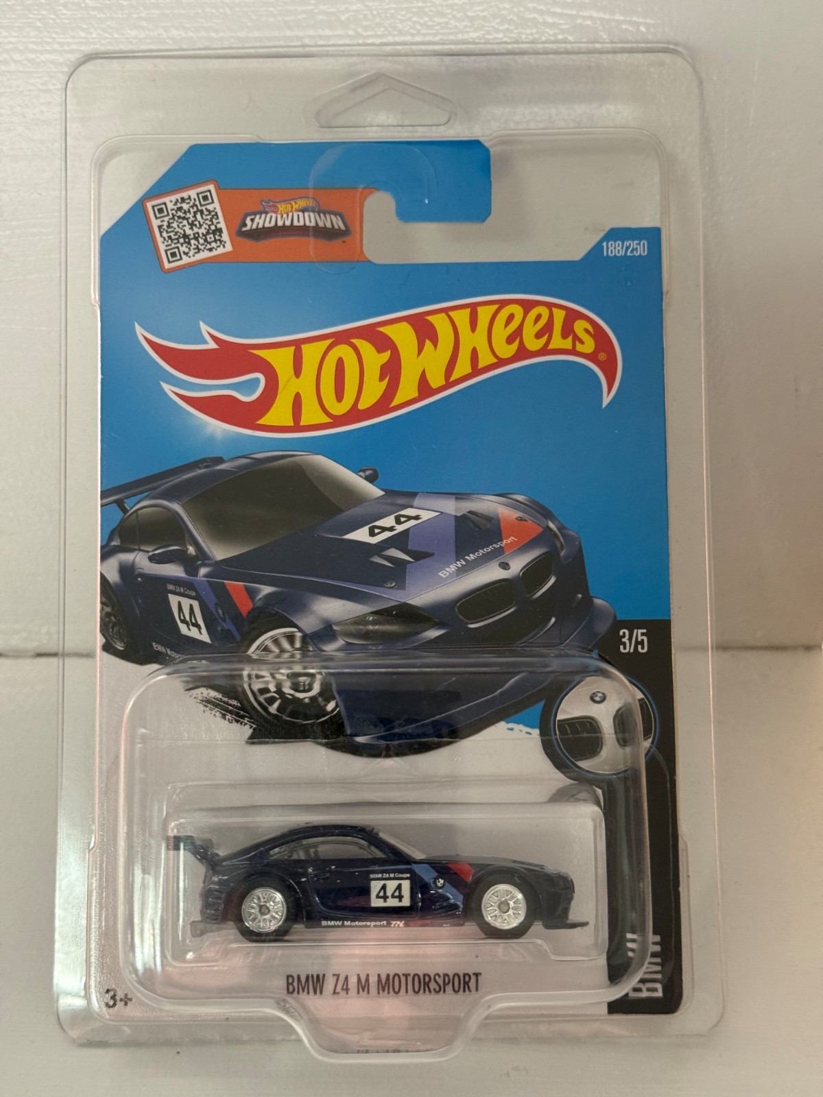 2016 HOT WHEELS SUPER TREASURE HUNT 3/5 BMW Z4 M MOTORSPORT 1:64