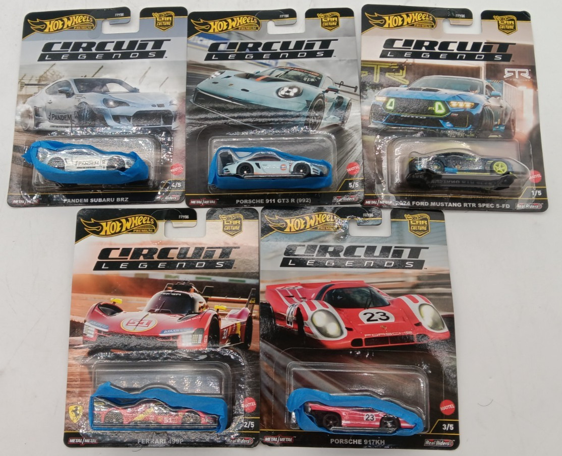 2025 | Hot Wheels Car Culture Circuit Legends | 5-car set