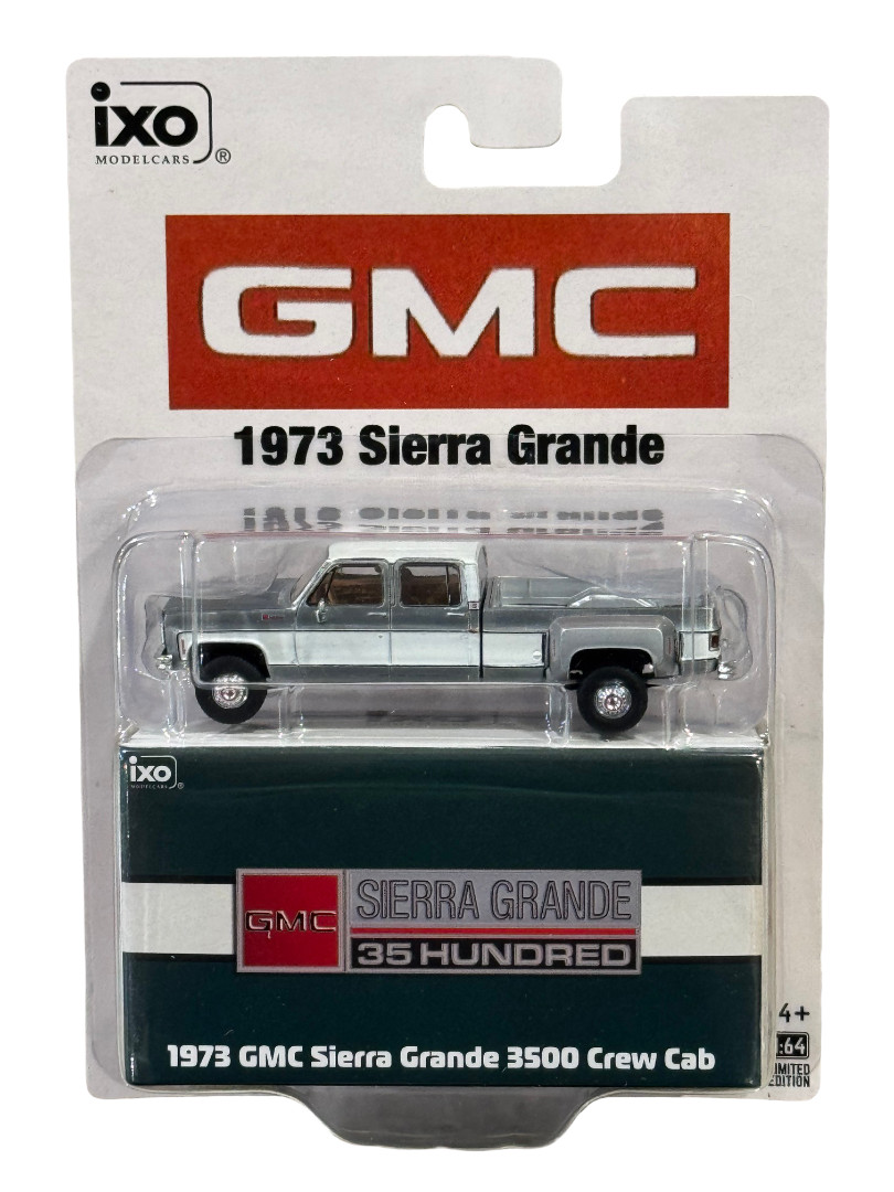 IXO **RAW CHASE** 1973 GMC Sierra Grande 3500 Crew Cab Dually 1/64 IA64006