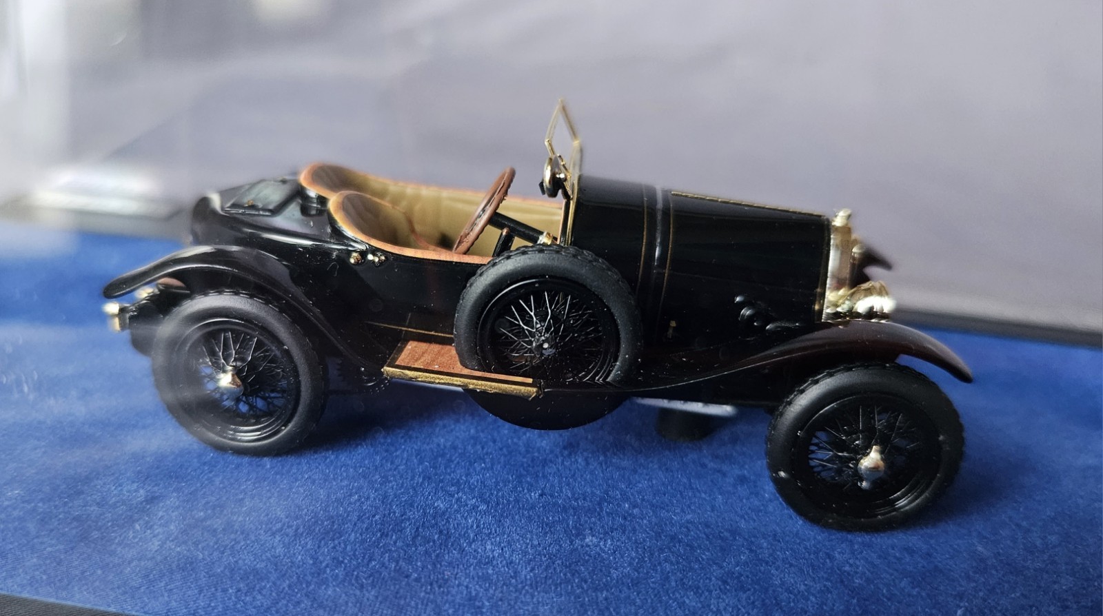 RARE MATRIX 1910 BUGATTI TYPE 18 “BLACK BESS” LOUWMAN MUSEUM 1:43 SCALE MIB