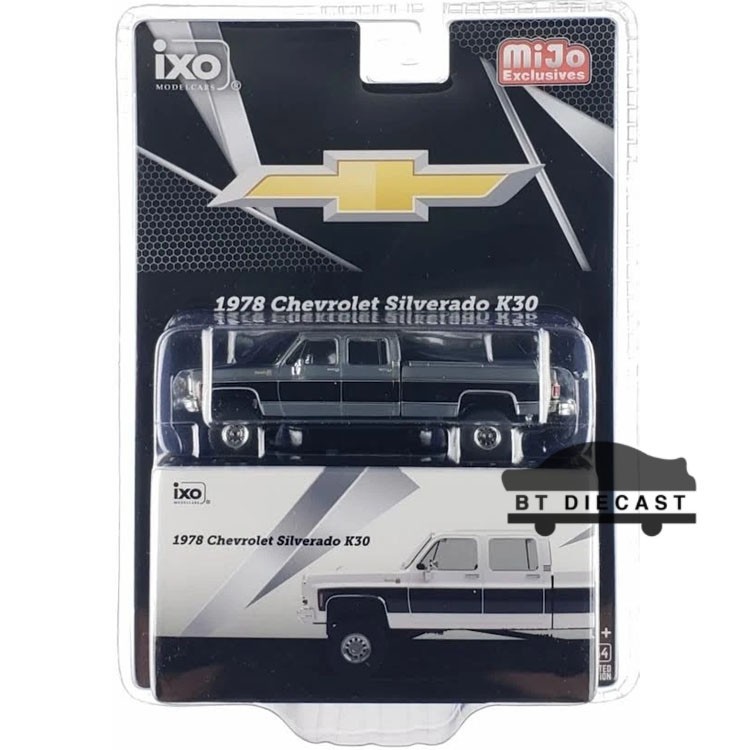 IXO 1978 CHEVROLET SILVERADO K30 CREW CAB FLEETSIDE LIFTED 1/64 IAPR1012 Chase