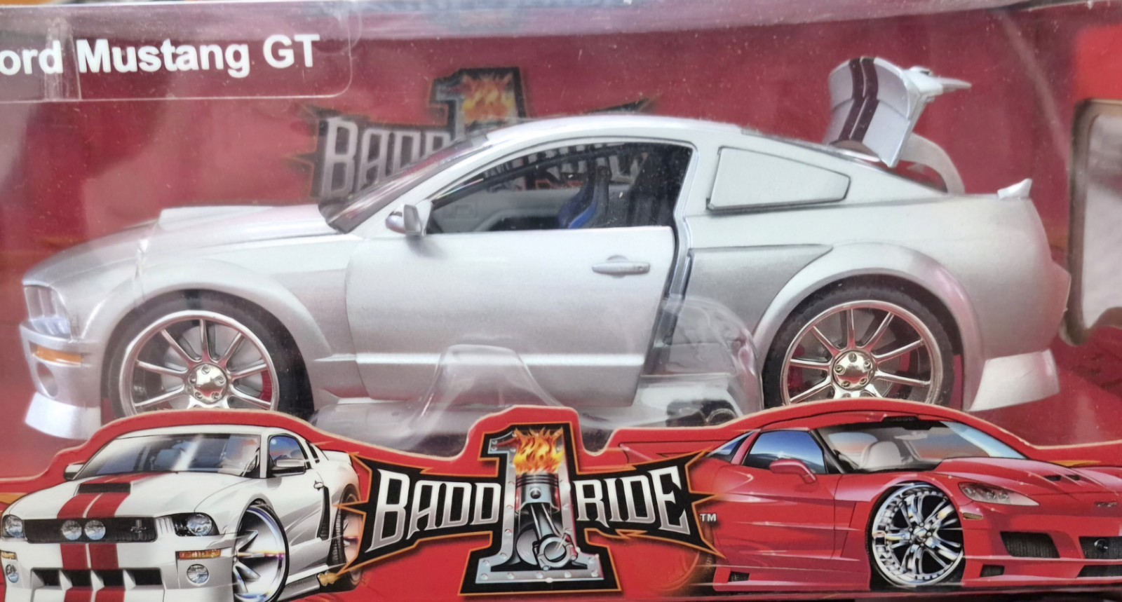 BRAND NEW NEVER OPENED! 1 Badd Ride 2005 Ford Mustang GT 1:24 Scale Diecast Rare