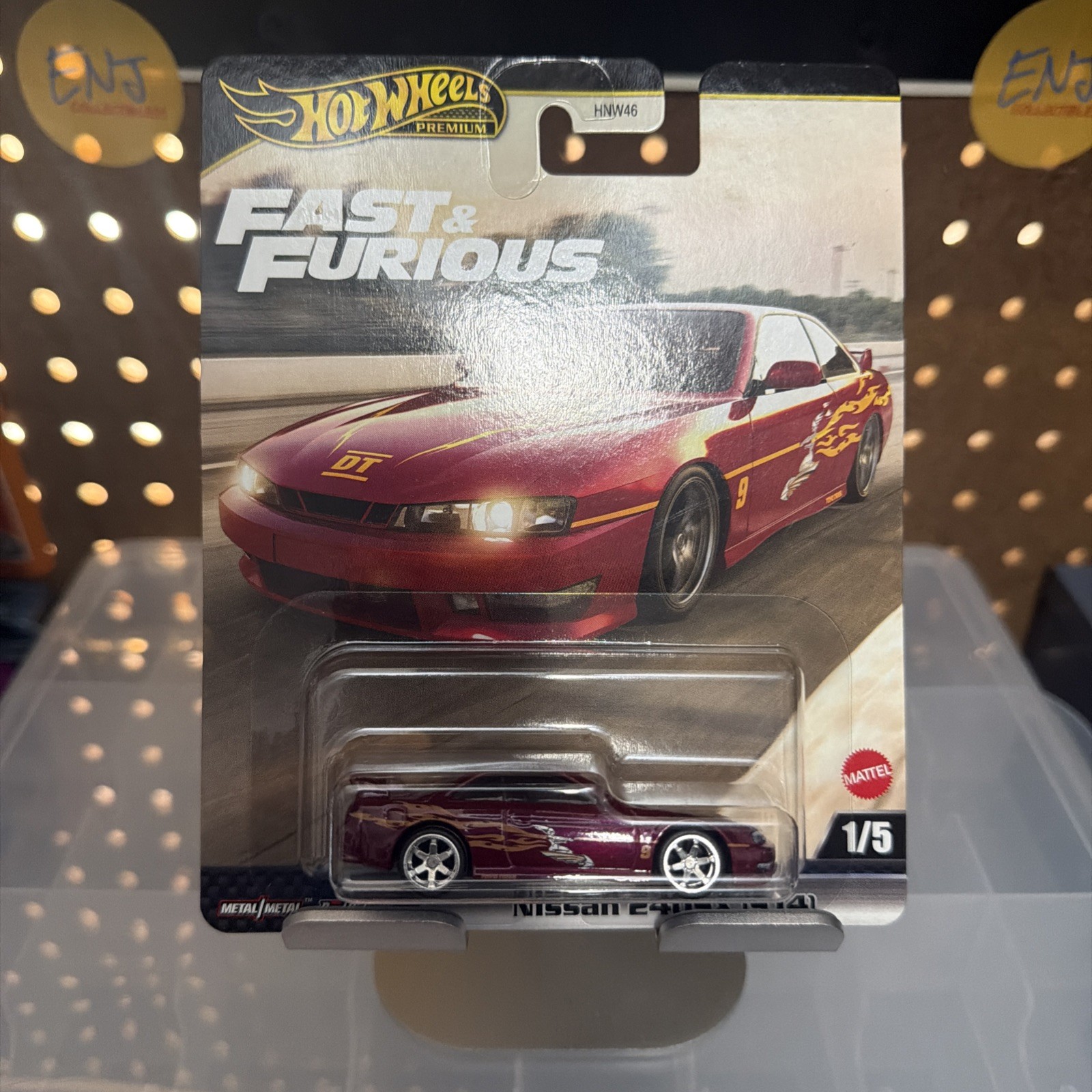 Hot Wheels Premium Fast & Furious 1/5 Nissan 240SX (S14) JBL99 Red